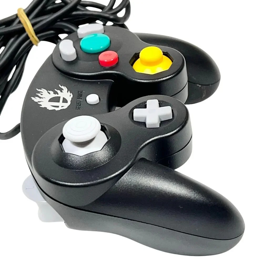 Nintendo GameCube Controller Super Smash Bros Black OEM DOL-003